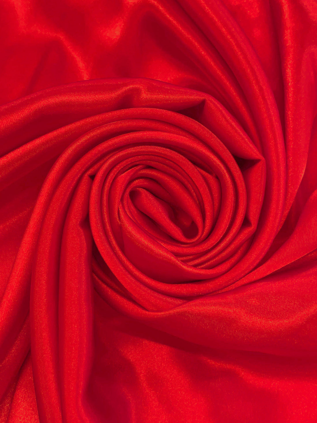 Red 100% Polyester Charmeuse 58W