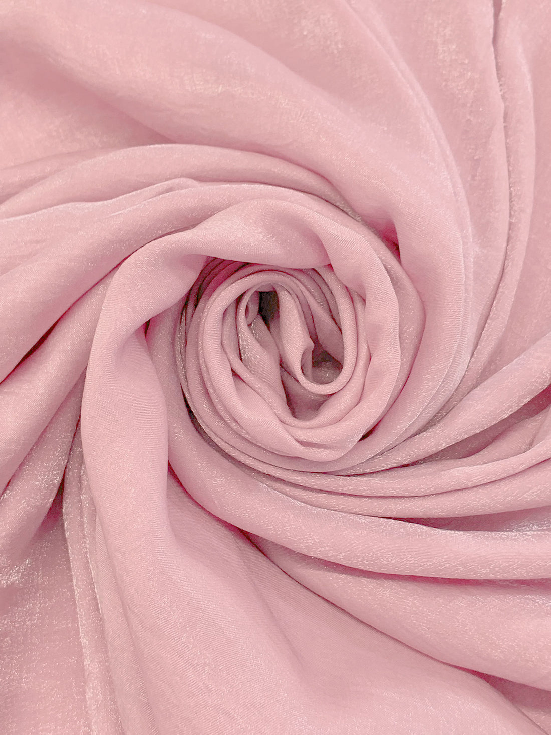 Silver Pink Rayon/Nylon Shimmer Satin 56W