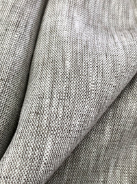 Dark Taupe/White 100% Linen Cross-Dyed Midweight Woven 58W