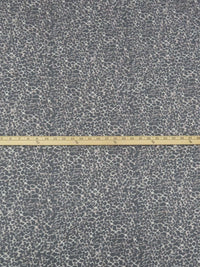 Lava Gray/Pale Dusty Beige/Muted Ballet Pink Rayon/Lycra Abstract Animal Print Jersey Knit 60W