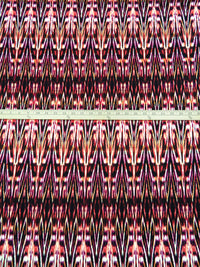 Black/Jazzberry Jam/Coral/Multi Polyester/Lycra Abstract Print DTY Knit 58W