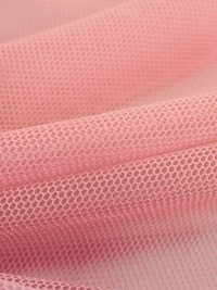 Peach Burst Pink Nylon/Lycra Mesh Knit 54W
