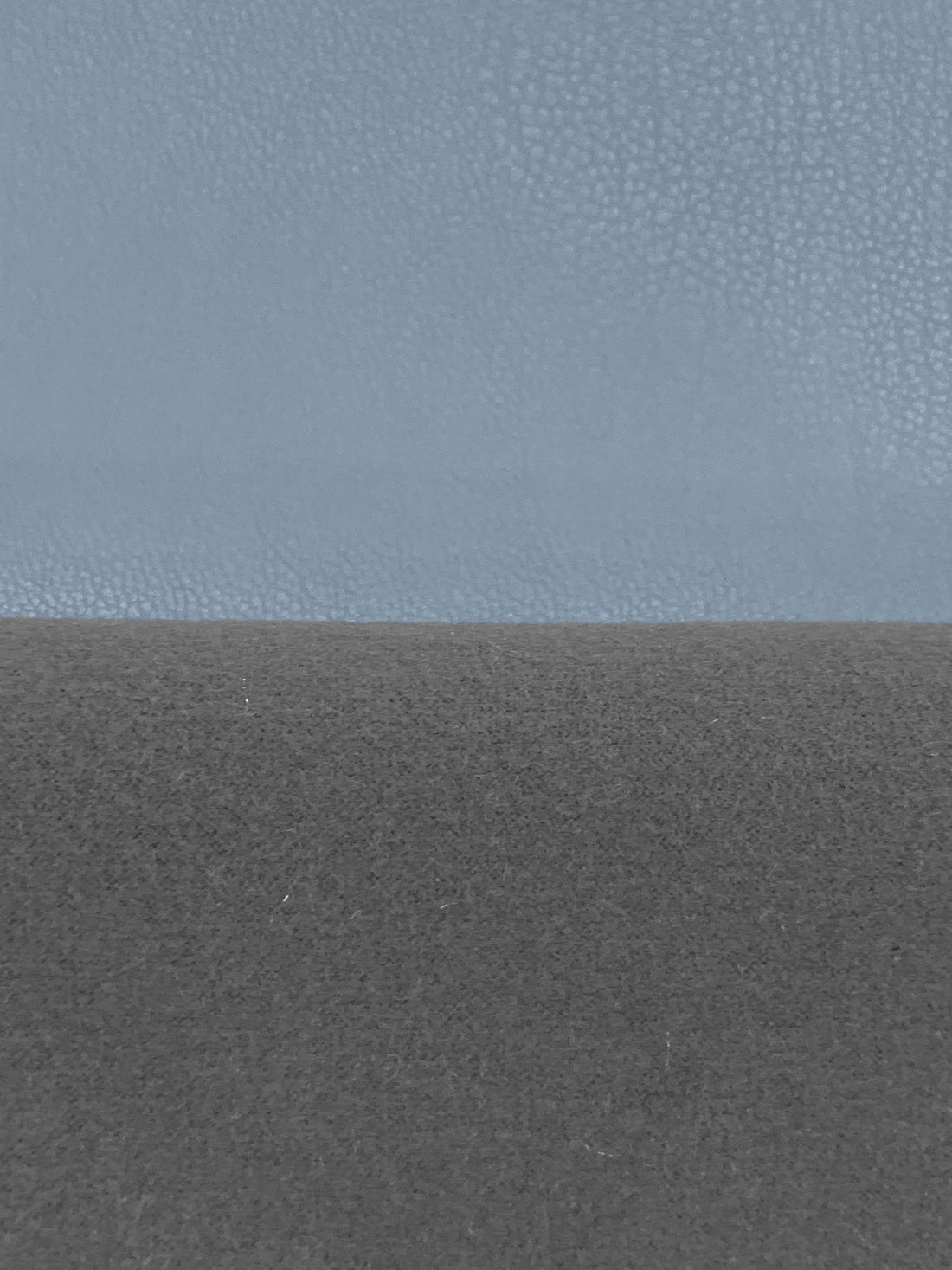 Soft Slate Blue Polyurethane/Lycra Stretch Faux Leather - NY Designer - 58W