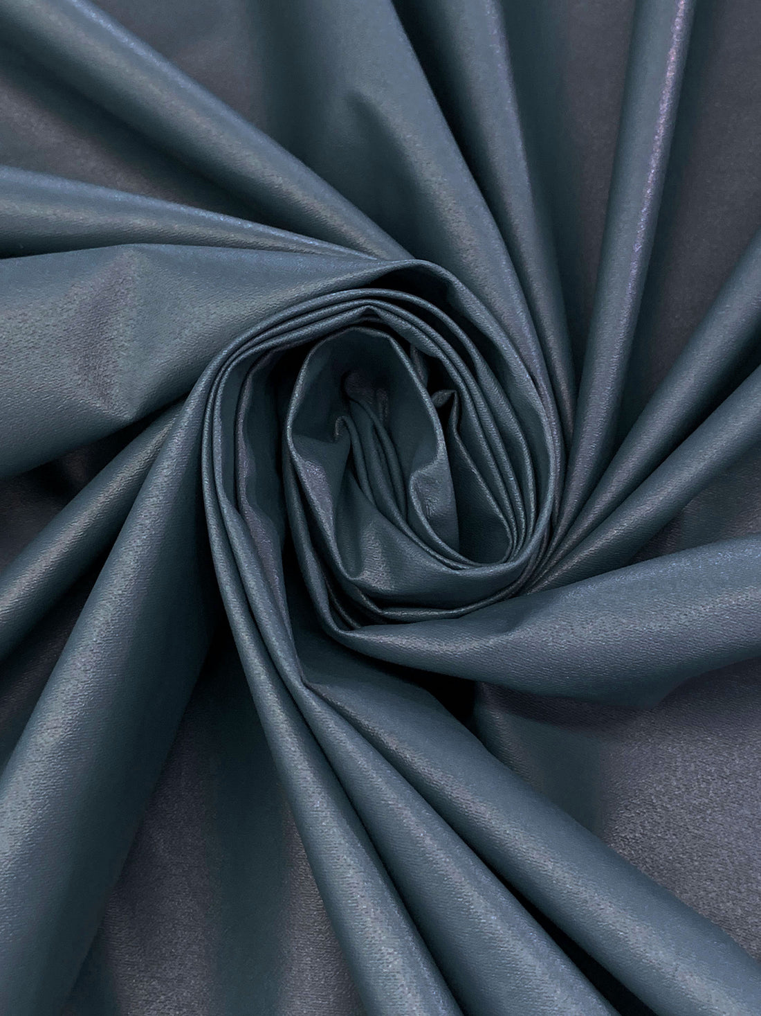 Storm Blue 100% Polyurethane Faux Leather - NY Designer - 56W