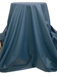 Storm Blue 100% Polyurethane Faux Leather - NY Designer - 56W