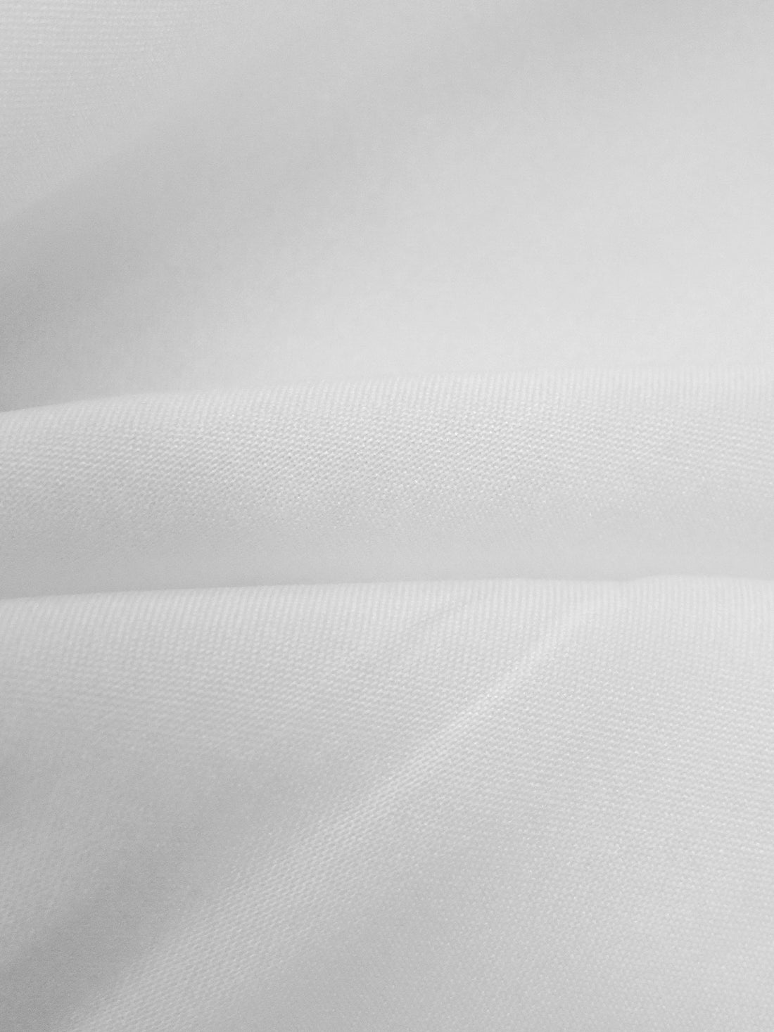 White Polyester/Lycra Pongee Lining 48W