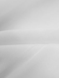 White Polyester/Lycra Pongee Lining 48W