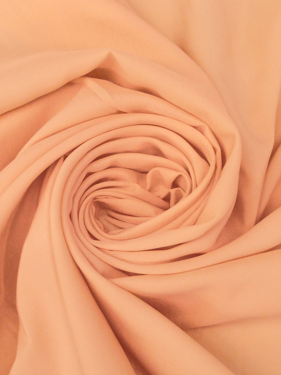 Apricot Polyester/Lycra Pongee Lining 48W