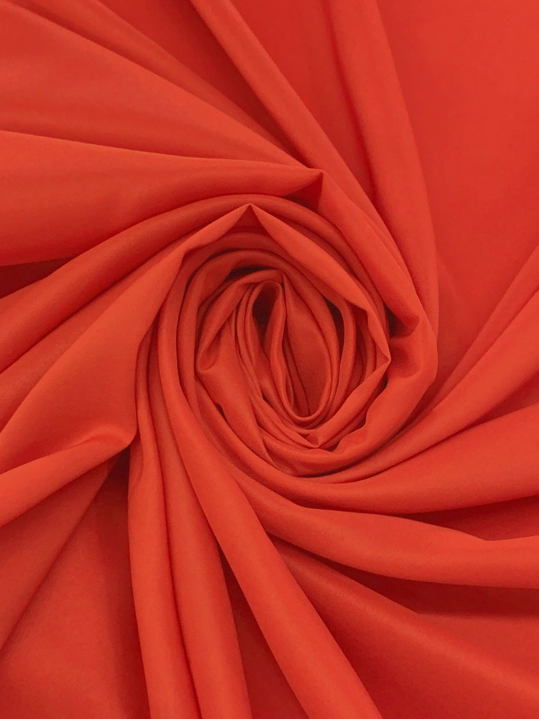 Cinnabar Red Polyester/Lycra Pongee Lining 48W