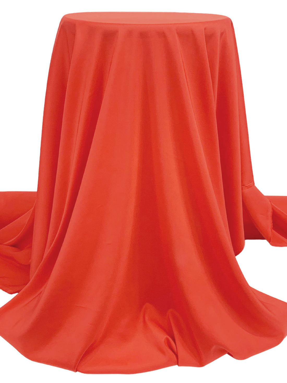 Cinnabar Red Polyester/Lycra Pongee Lining 48W