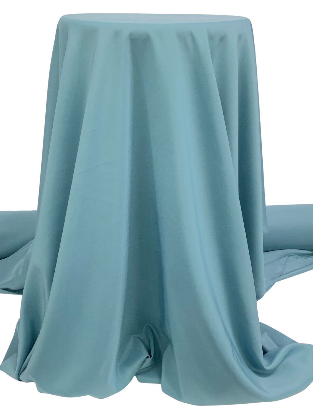 Pewter Blue Polyester/Lycra Pongee Lining 48W