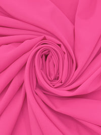 Brilliant Rose Pink Polyester/Lycra Pongee Lining 48W