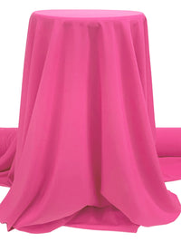 Brilliant Rose Pink Polyester/Lycra Pongee Lining 48W