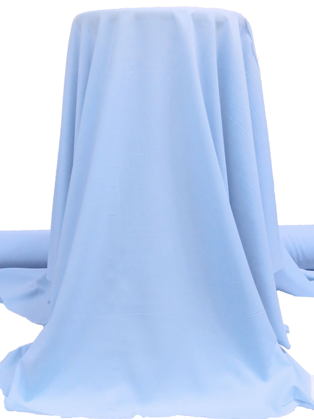 Pale Cornflower Blue Polyester/Lycra Pongee Lining 48W