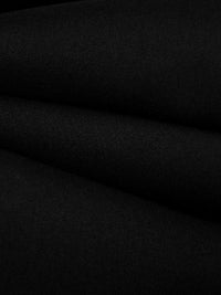Coal Black Polyester/Lycra Pongee Lining 48W