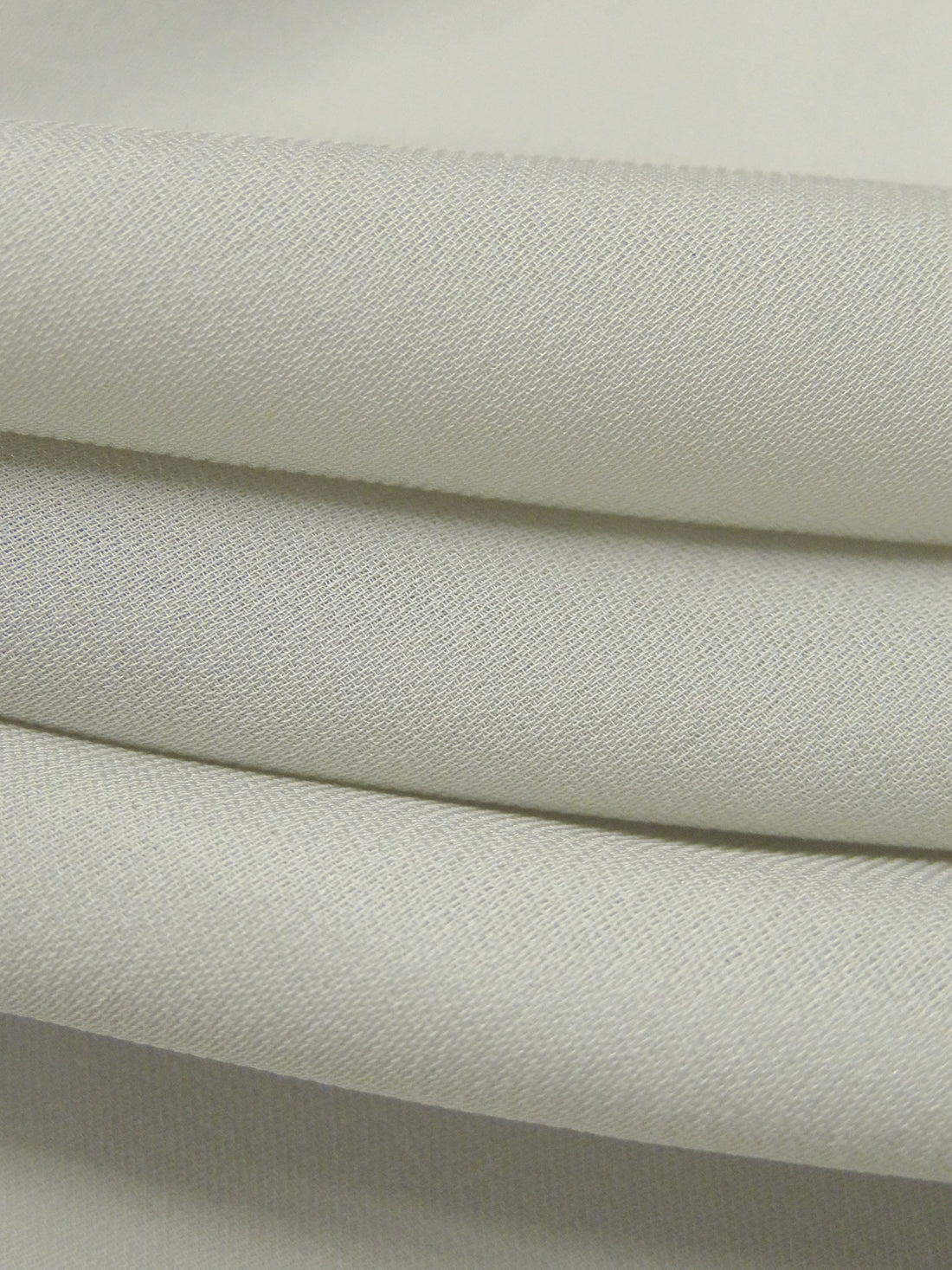 Pastel Gray 100% Silk Double Georgette - NY Designer - 44W