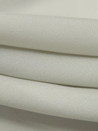 Pastel Gray 100% Silk Double Georgette - NY Designer - 44W