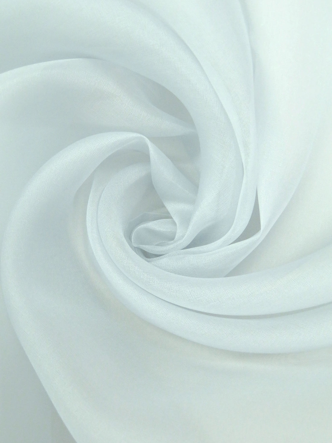 Jet Stream Blue 100% Silk Organza - NY Designer - 40W
