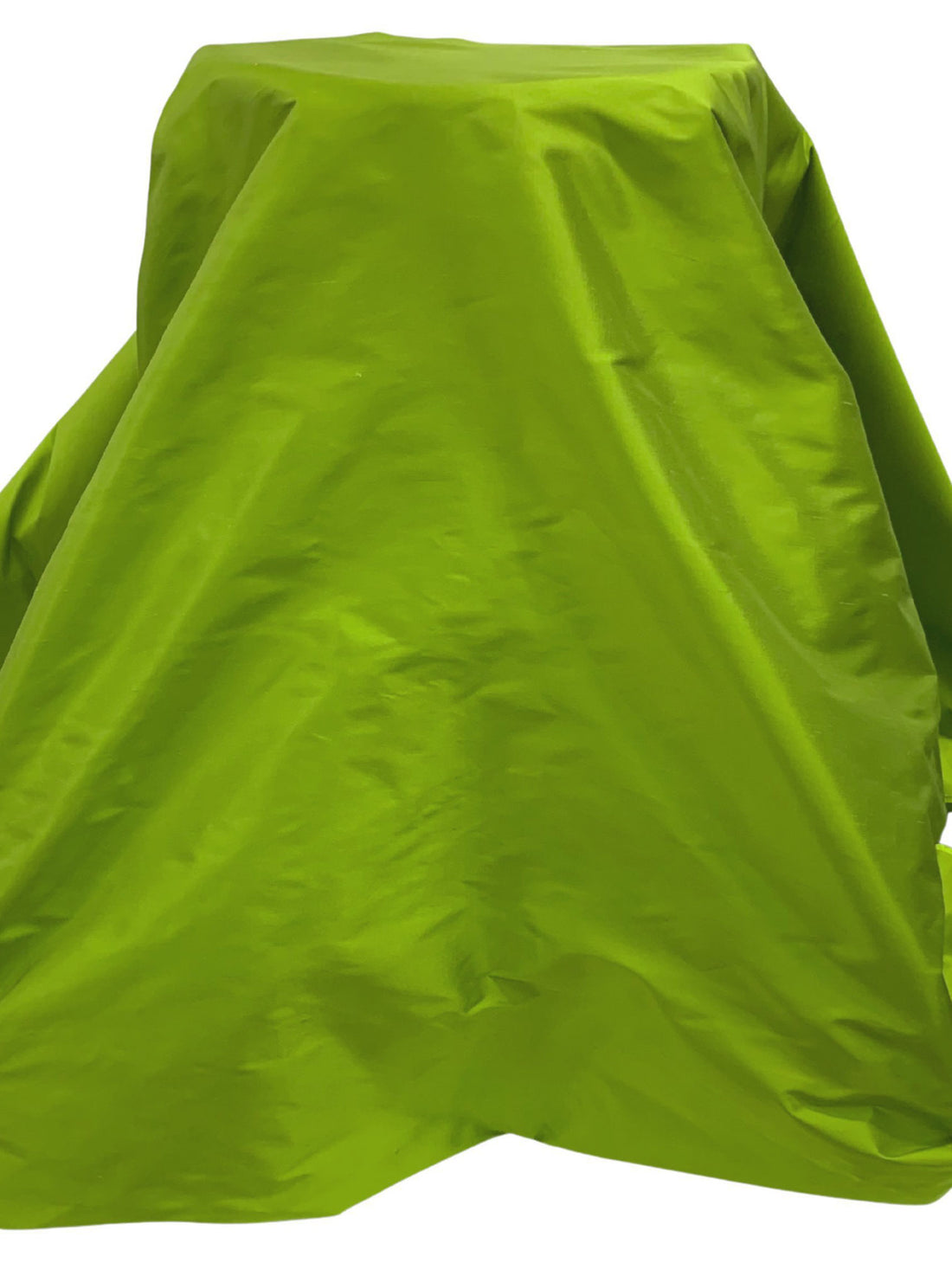 Bright Apple Green 100% Silk Shantung - NY Designer - 54W