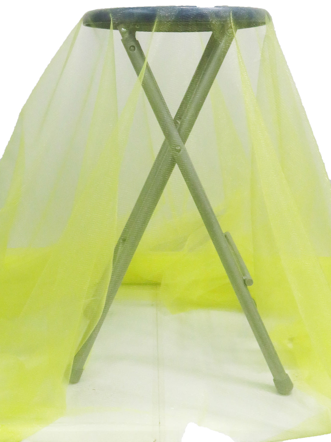 Bitter Lemon 100% Polyester Crystal Tulle 60W