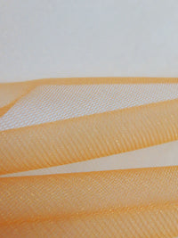 Alloy Orange 100% Polyester Crystal Tulle 54W