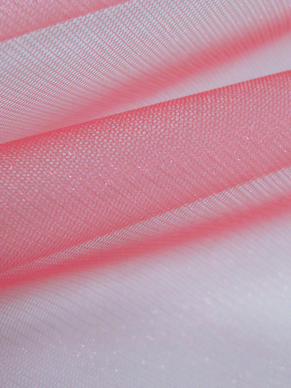 Amaranth 100% Polyester Crystal Tulle 62W