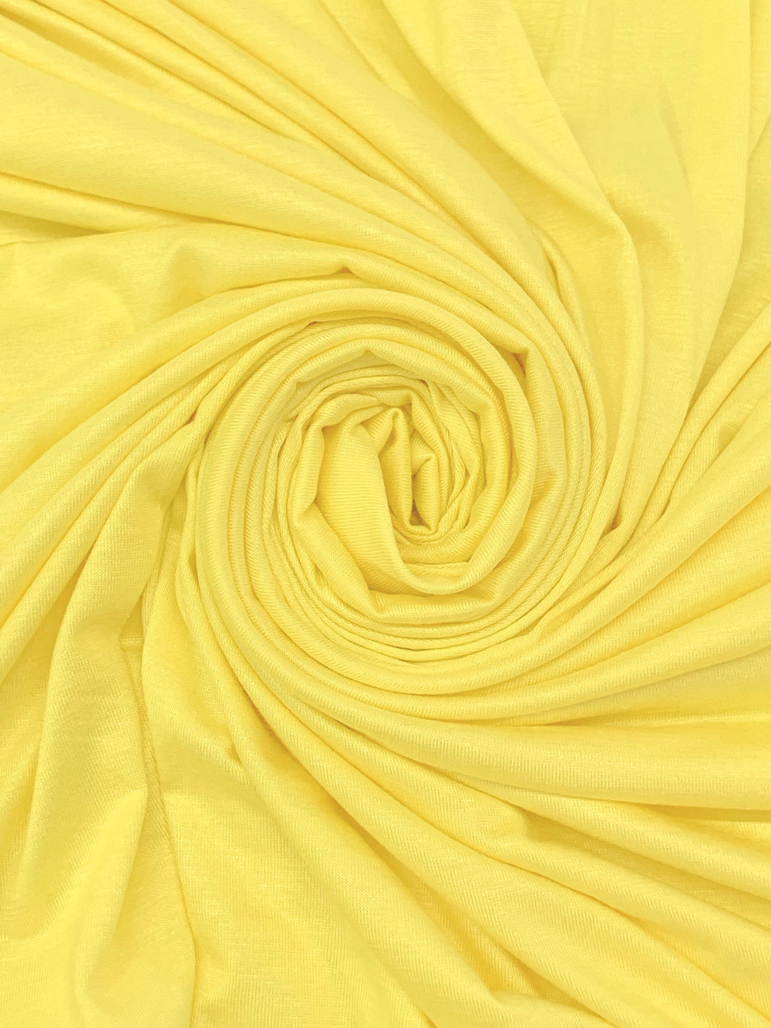 Canary Yellow Rayon/Lycra Jersey Knit 64W