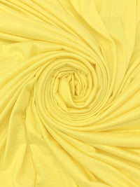 Canary Yellow Rayon/Lycra Jersey Knit 64W