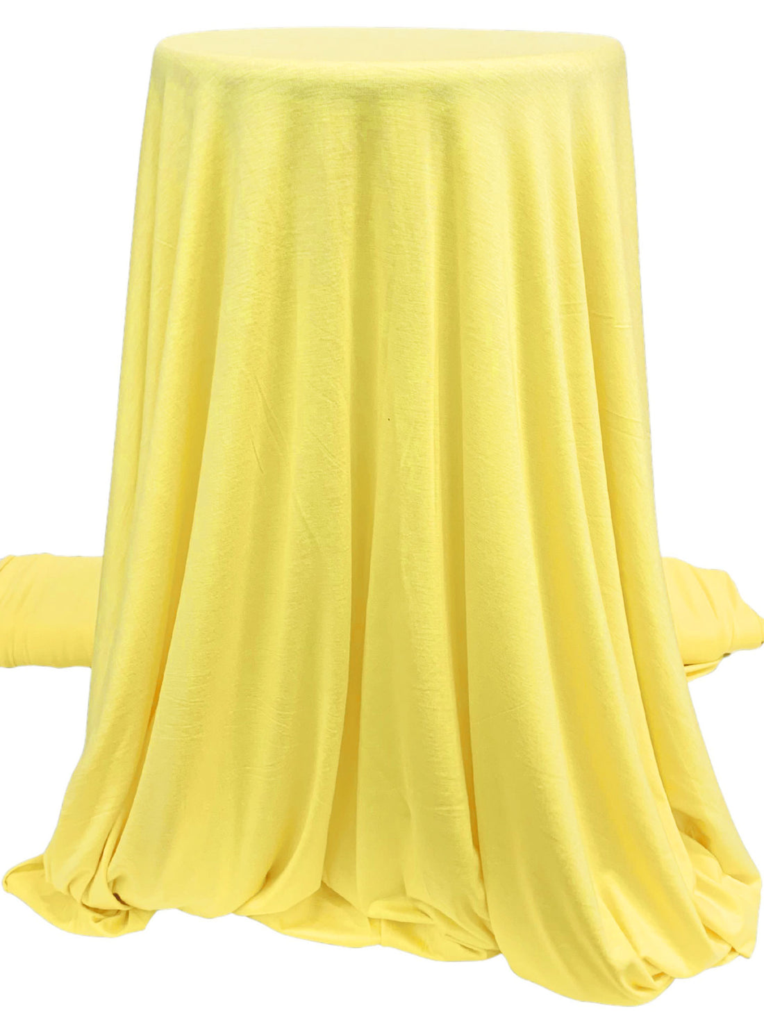 Canary Yellow Rayon/Lycra Jersey Knit 64W