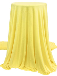 Canary Yellow Rayon/Lycra Jersey Knit 64W