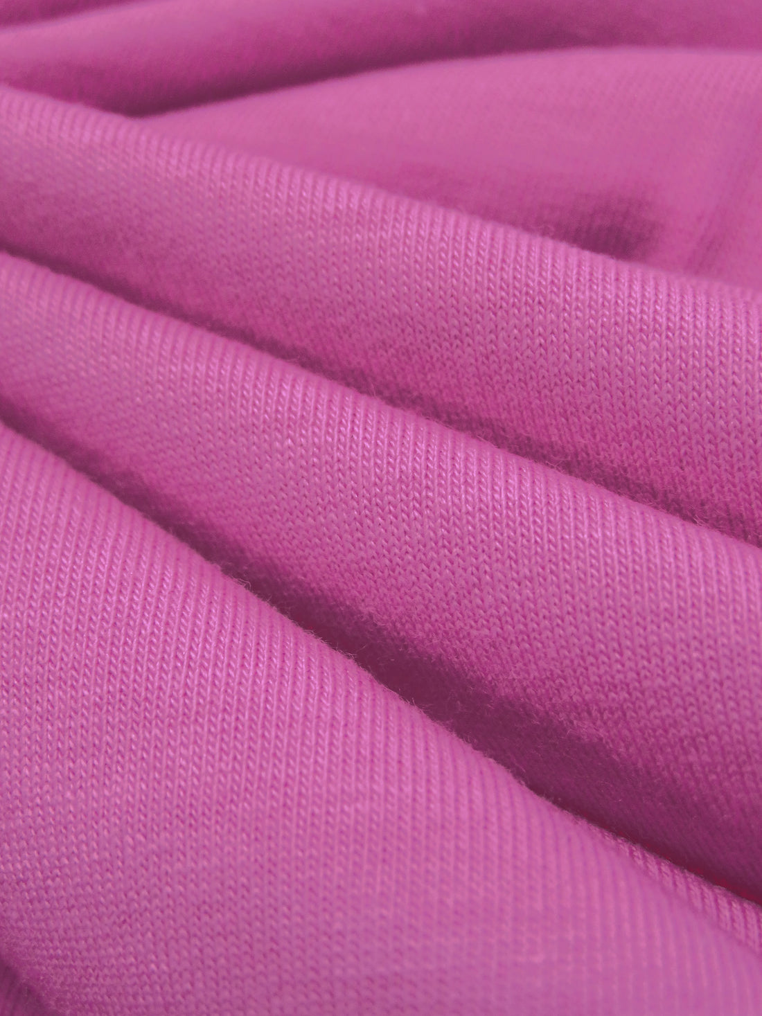 Super Pink Cotton/Lycra Jersey Knit 64W