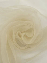 Ecru 100% Polyester Organza 60W