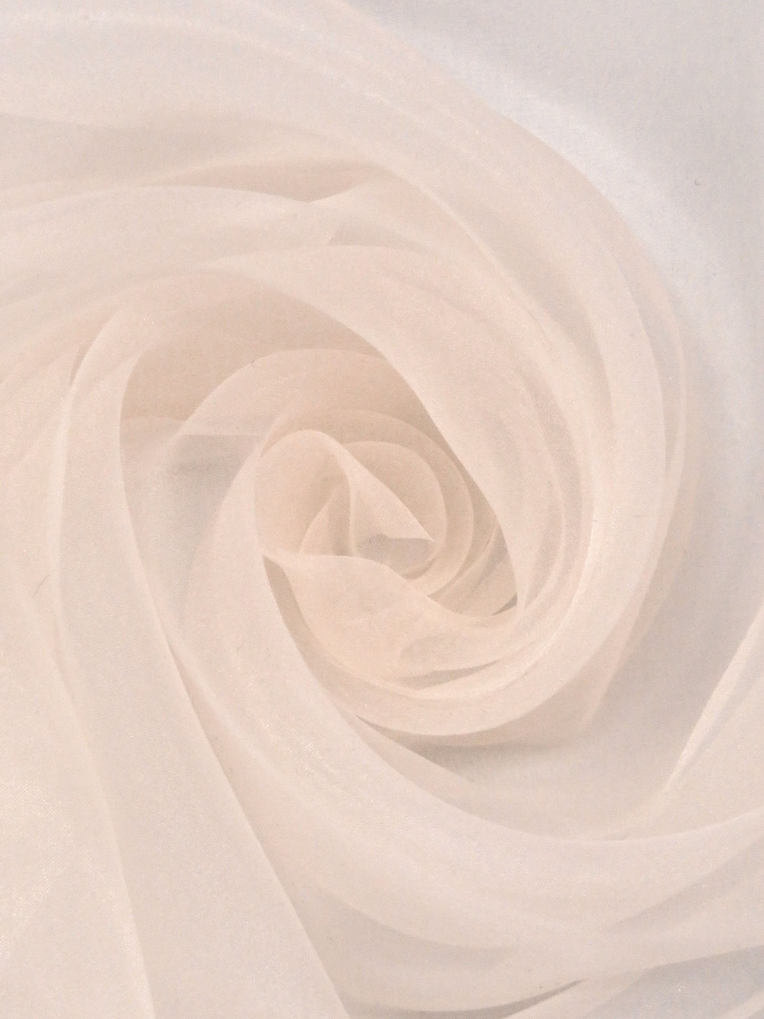 Champagne Pink 100% Polyester Organza 60W