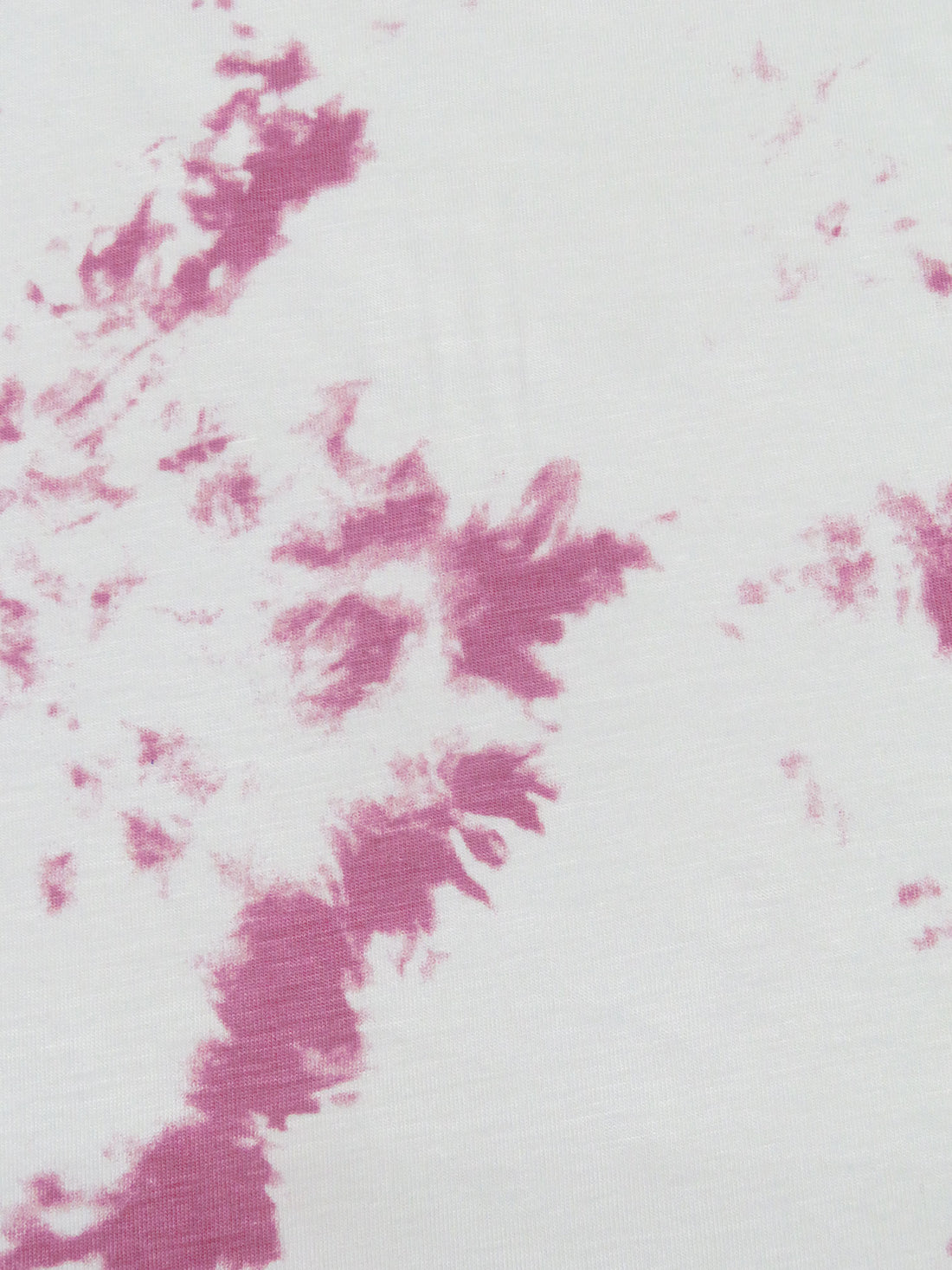 White/China Rose Rayon/Lycra Grunge Print Jersey Knit 60W