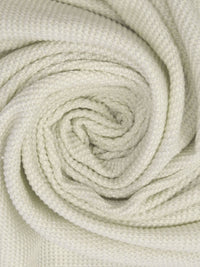 Eggshell Cotton/Metallic Thermal Knit 58W