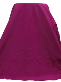 Dark Fuchsia Rayon/Nylon/Lycra Stretch Bengaline Suiting 58W
