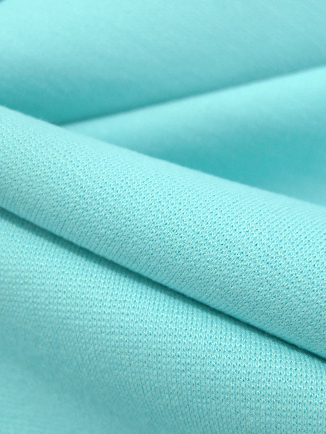 Waterspout Blue Rayon/Nylon/Spandex Ponte Knit 57W