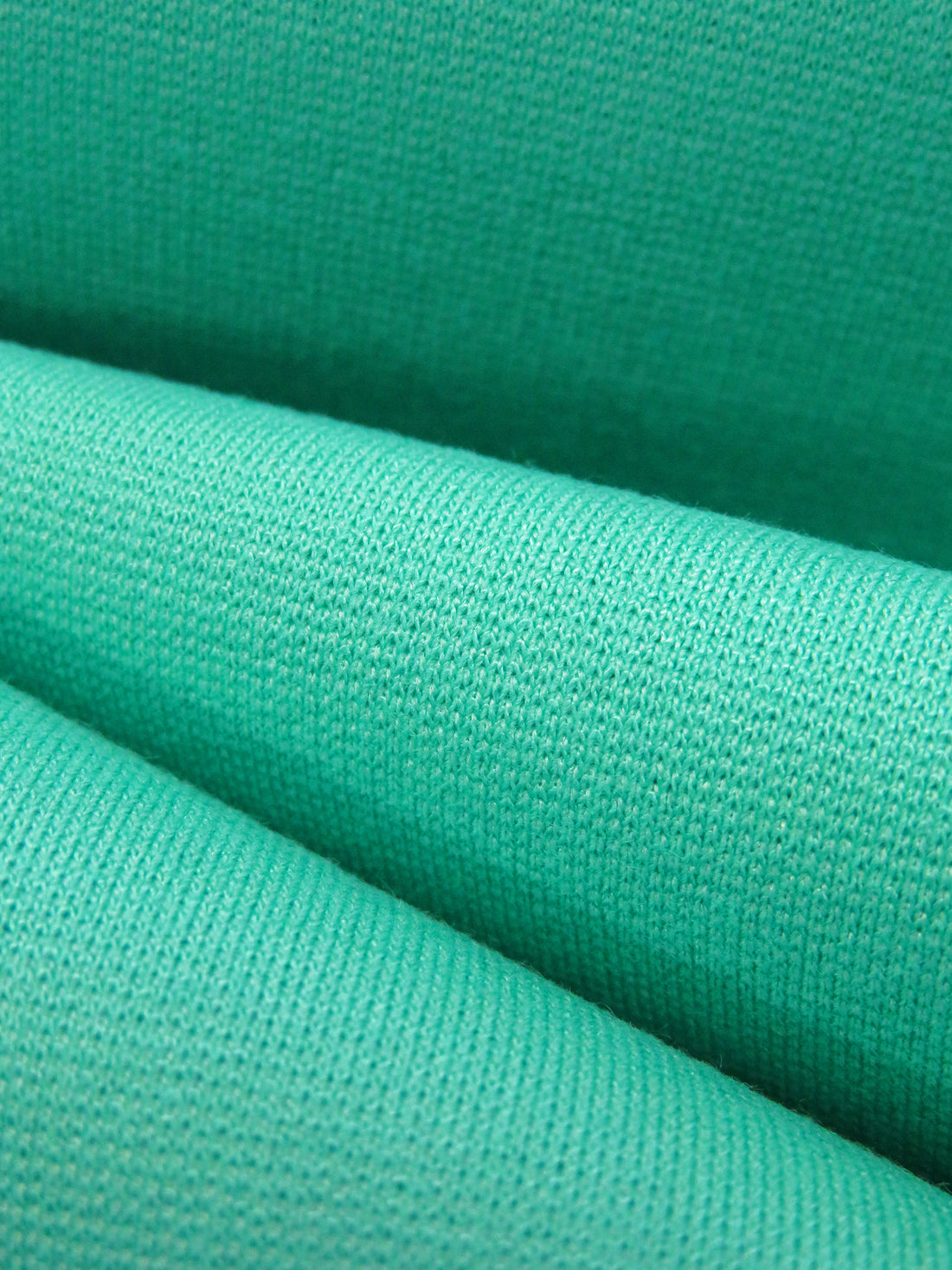 Greenish Cyan Rayon/Nylon/Spandex Ponte Knit 57W