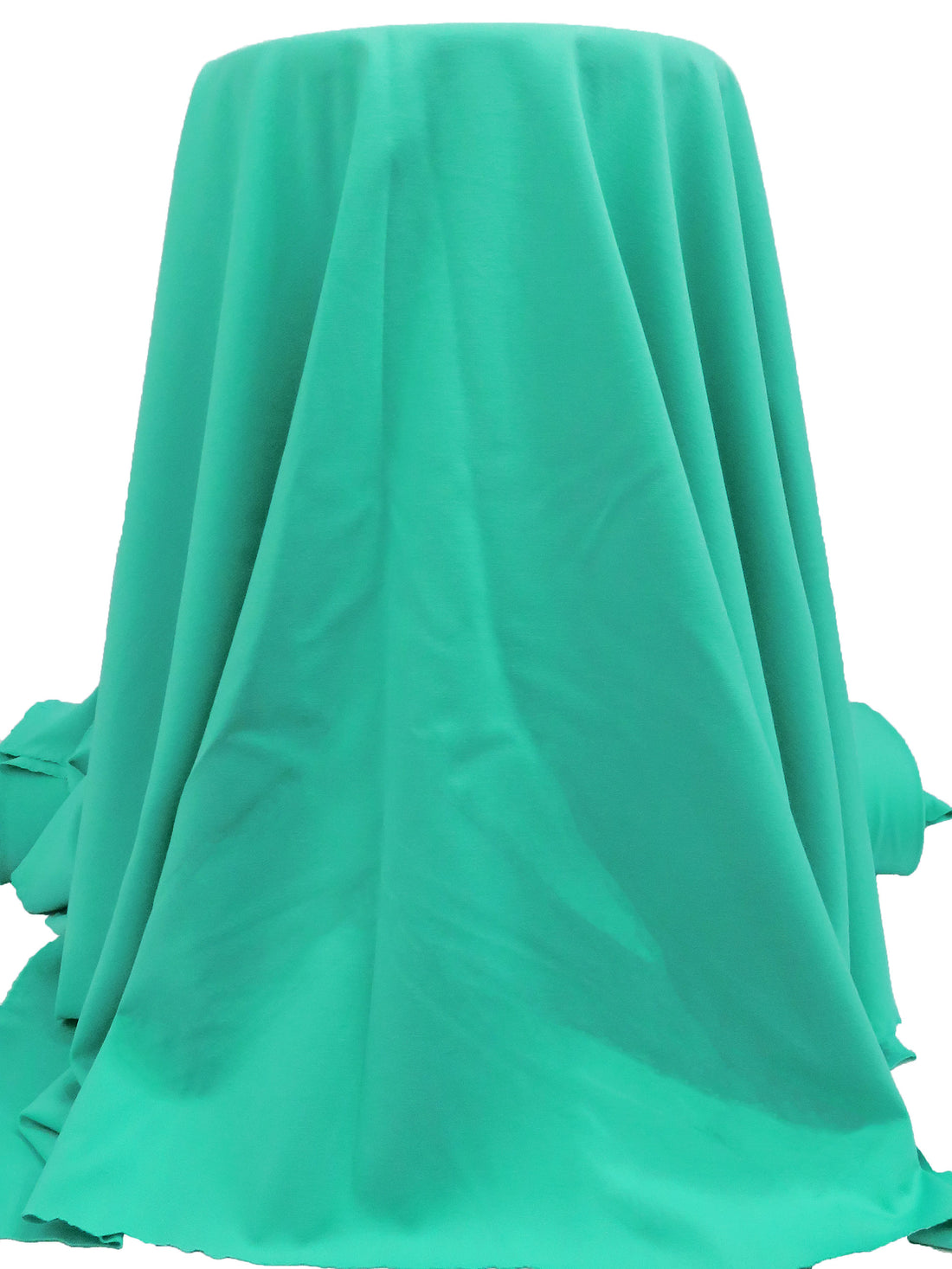 Greenish Cyan Rayon/Nylon/Spandex Ponte Knit 57W