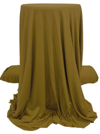Golden Curry Brown Rayon/Lycra Jersey Knit 56W
