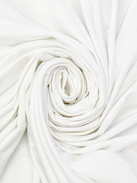 White Rayon/Lycra Jersey Knit 58W
