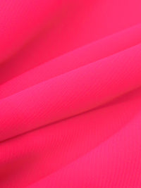 Folly Pink 100% Polyester Micro Twill Blouse Weight Woven - NY Designer - 58W