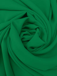 Vivid Spanish Green 100% Polyester Micro Twill Blouse Weight Woven - NY Designer - 58W