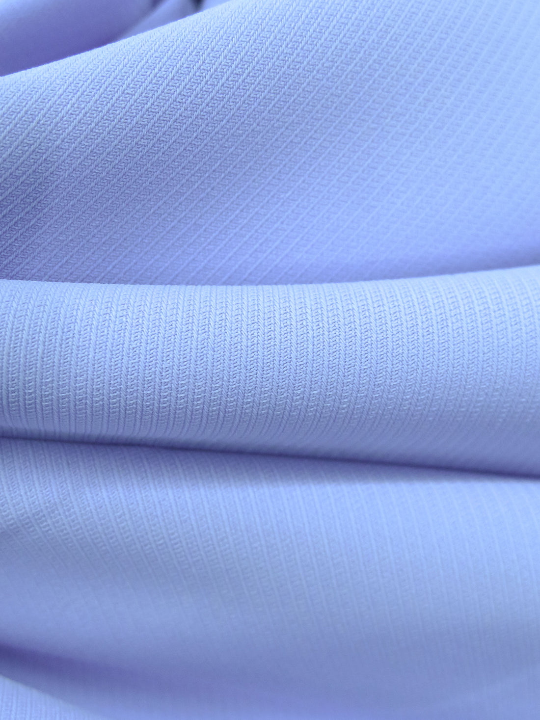 Periwinkle 100% Polyester Micro Twill Blouse Weight Woven - NY Designer - 58W