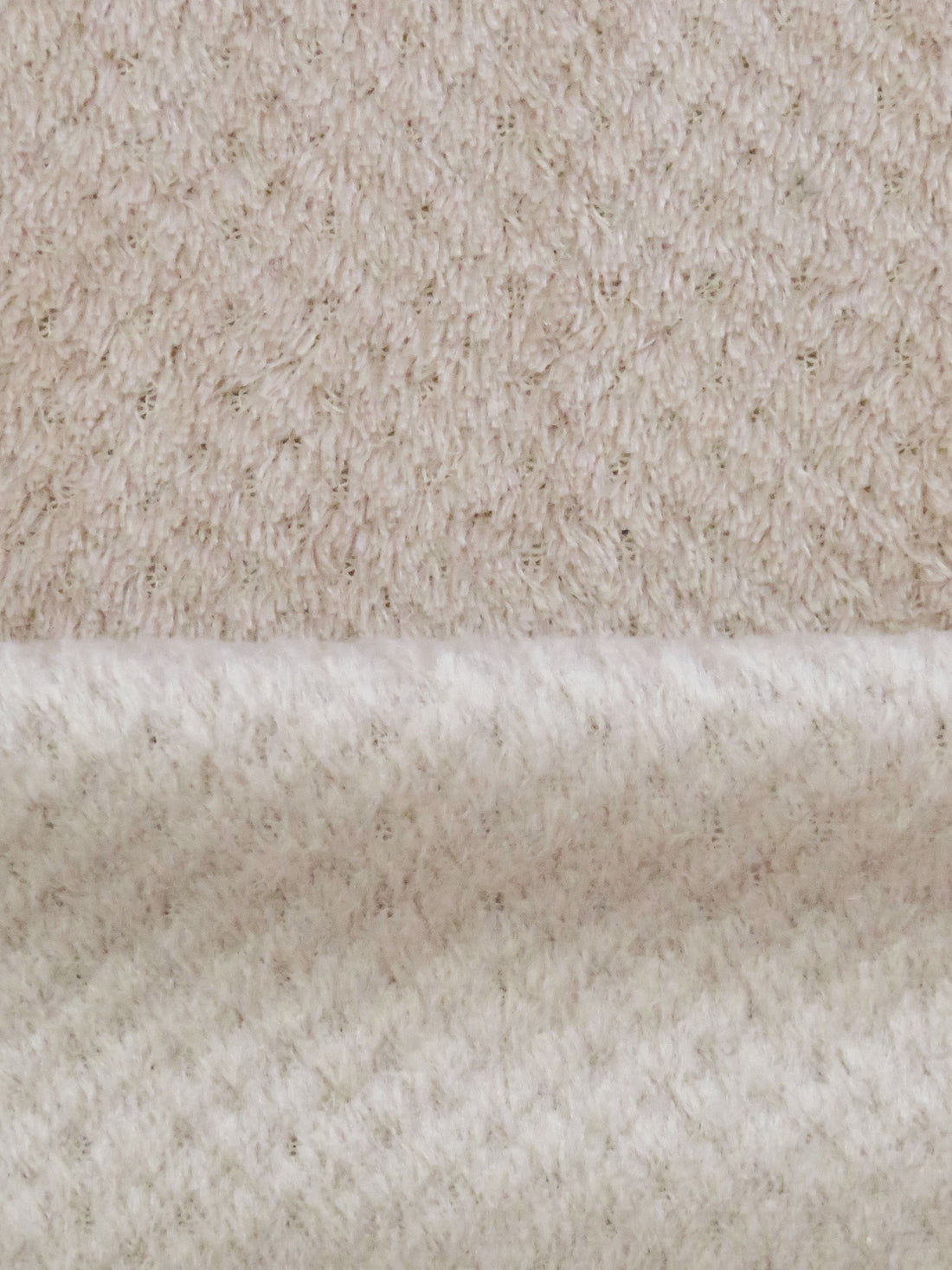 Sand Dollar 100% Polyester Check Weave High Loft Fleece - Polartec - 62W