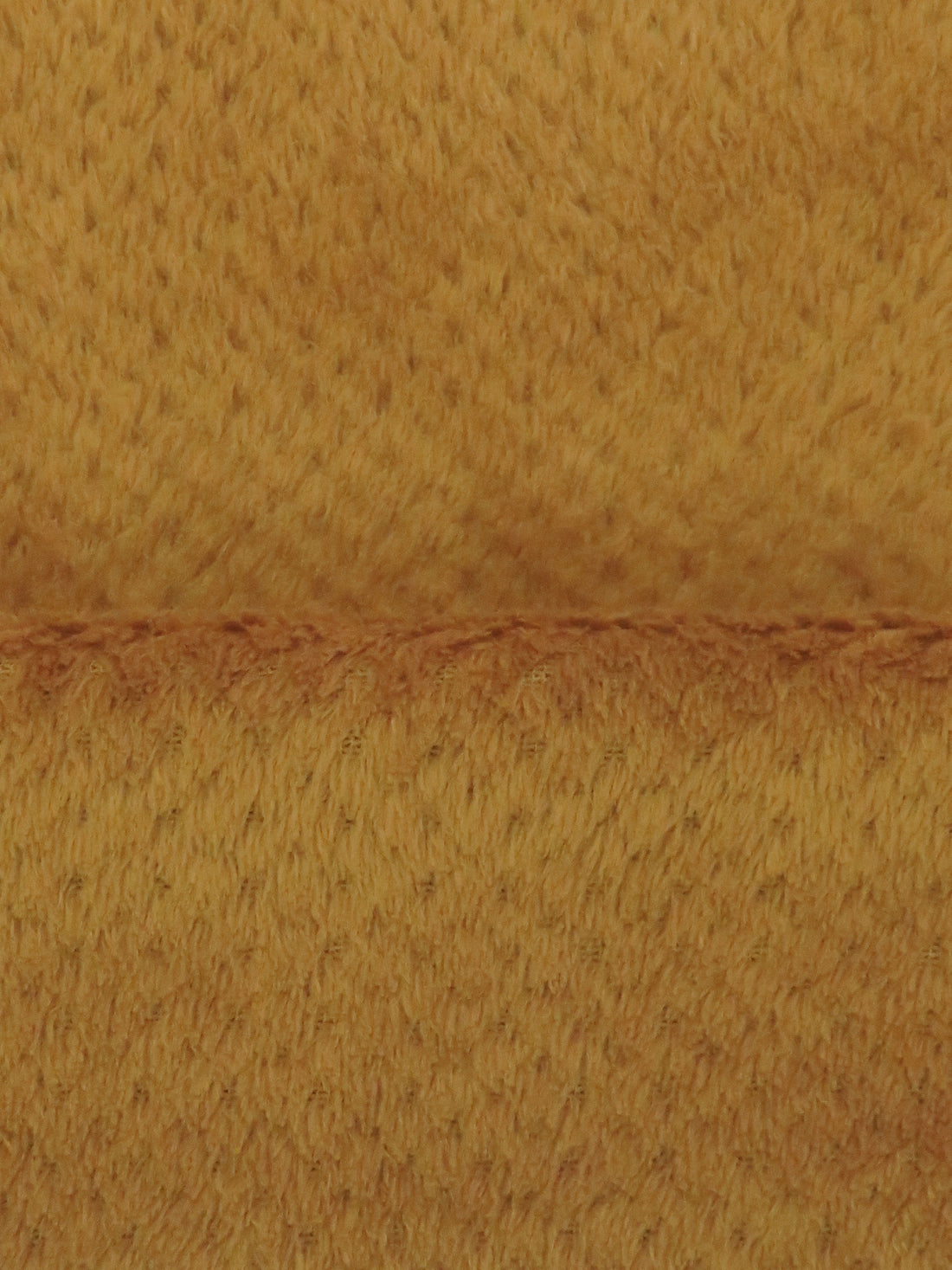Golden Brown 100% Polyester Check Weave High Loft Fleece - Polartec - 62W