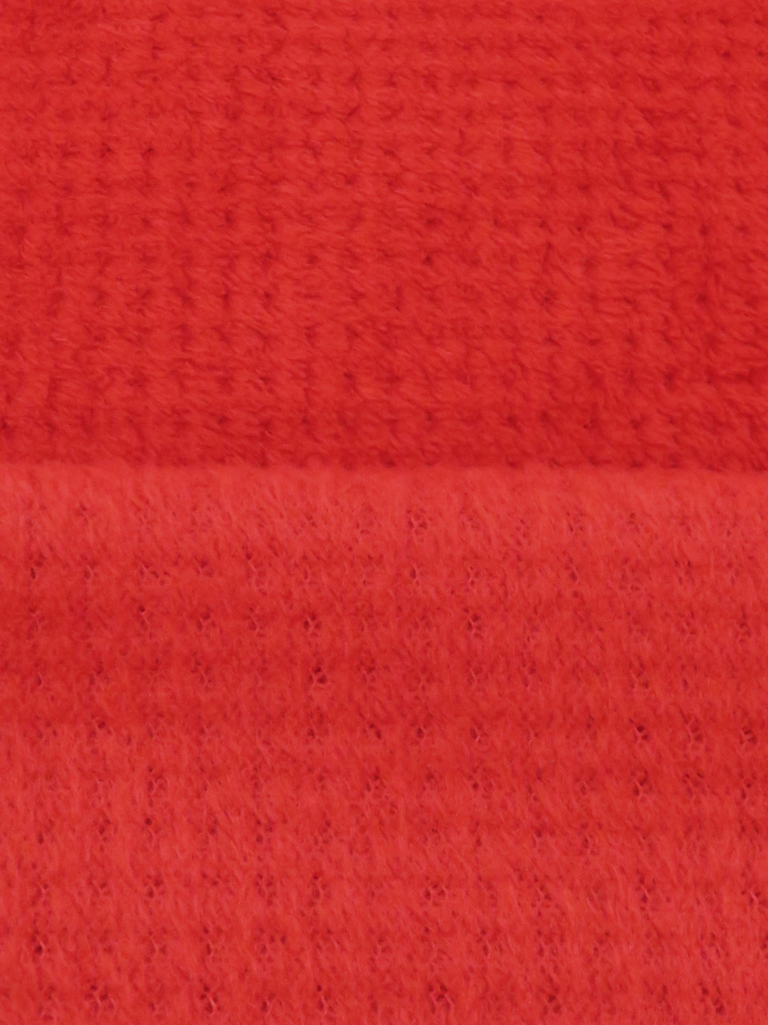 Scarlet 100% Polyester Check Weave High Loft Fleece - Polartec - 62W