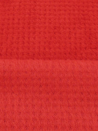 Scarlet 100% Polyester Check Weave High Loft Fleece - Polartec - 62W