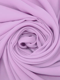 Lilac 100% Polyester Crepe de Chine - NY Designer - 58W