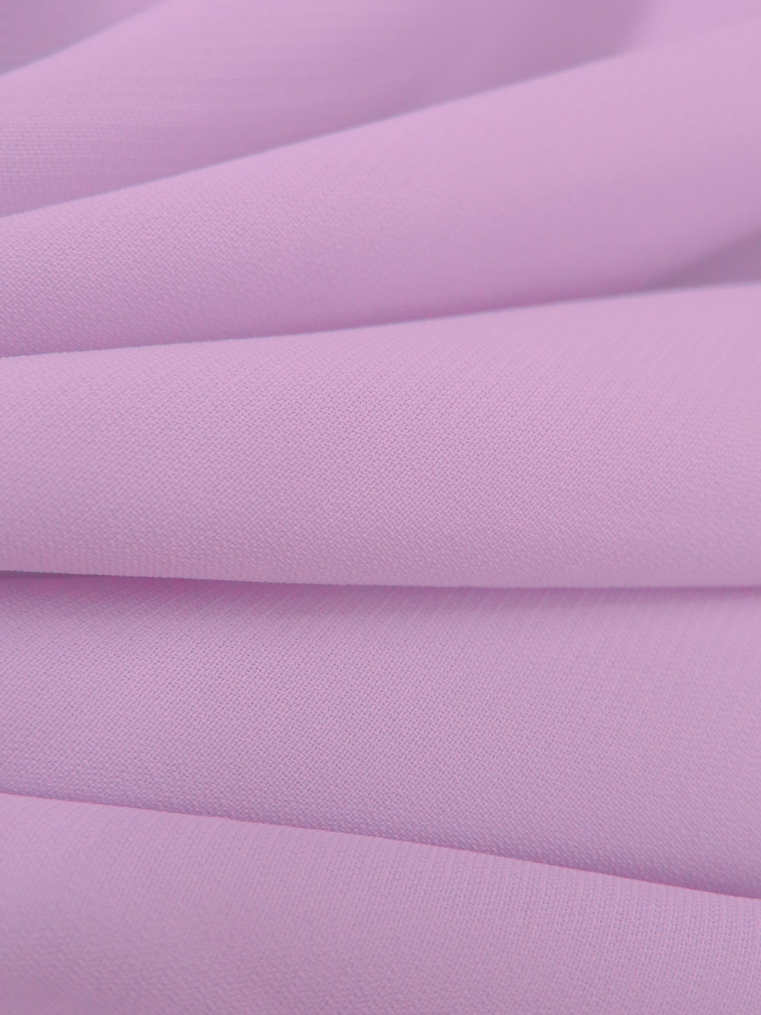 Lilac 100% Polyester Crepe de Chine - NY Designer - 58W